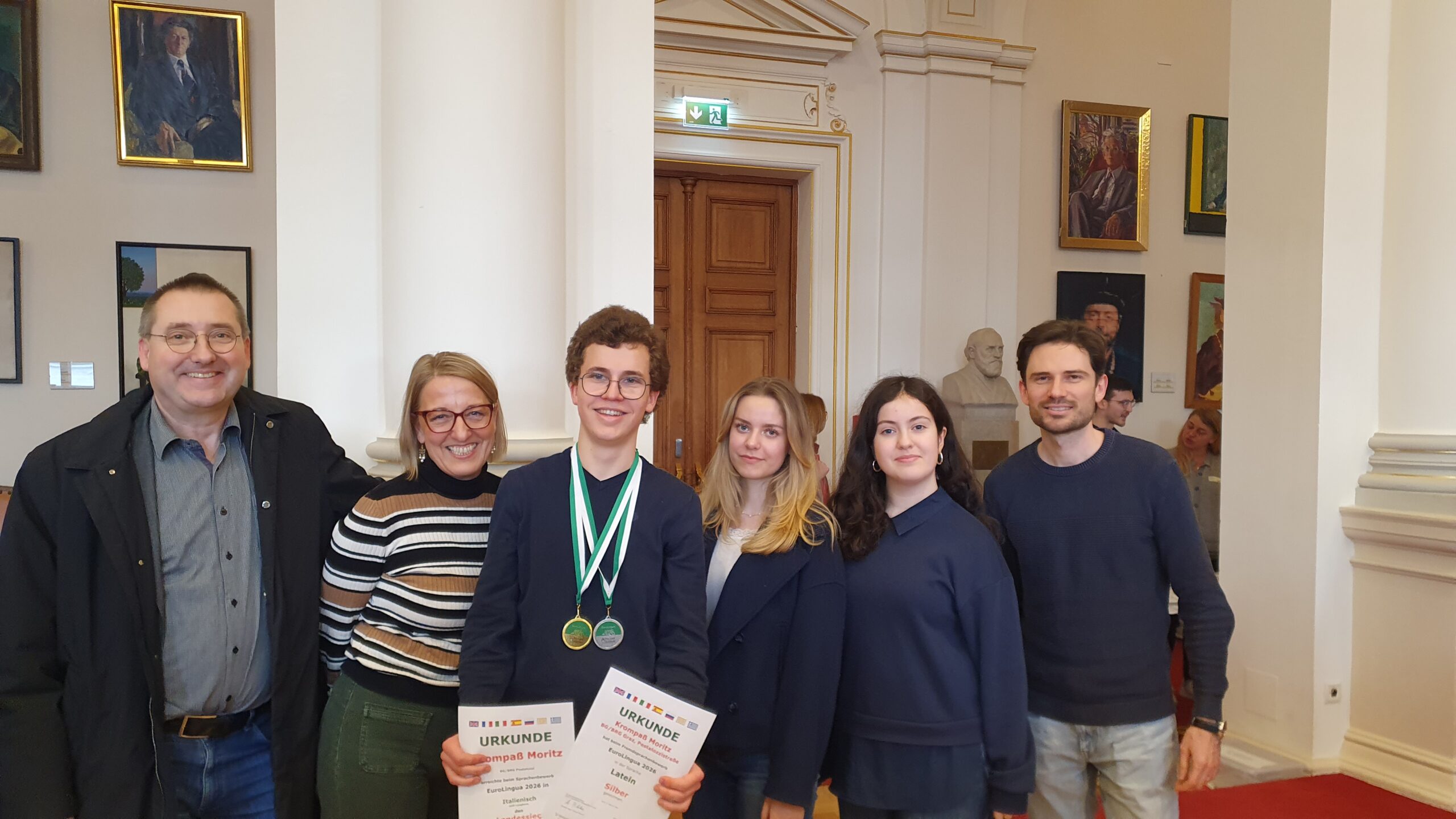 Tolle Erfolge bem „Eurolingua“ – Sprachenbewerb!
