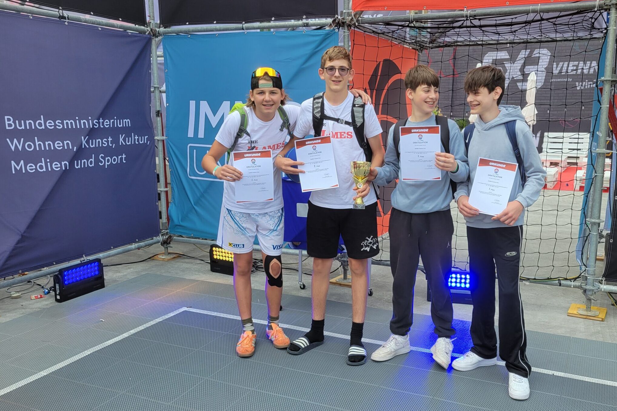 3×3 Basketball Bundesmeisterschaft in Wien